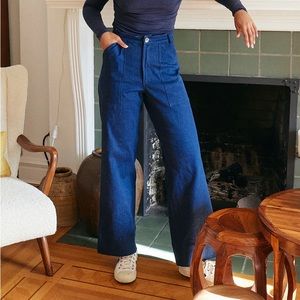 Free Label, dark denim Stevie pant, M